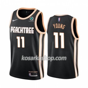 Dres Atlanta Hawks Trae Young 11 Nike 2019-20 City Edition Swingman